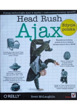 Head Rush Ajax - Brett McLaughlin - książka  wyd. 2007