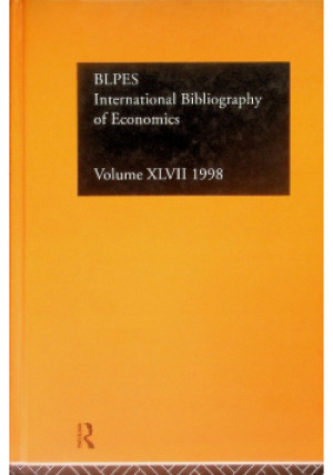 IBSS: Economics: 1998 - książka  wyd. 1999