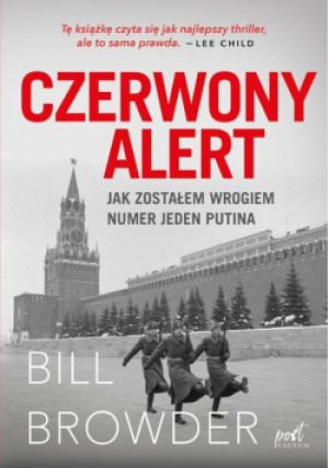 Czerwony alert - Bill Browder - książka reportaż wyd. 2021