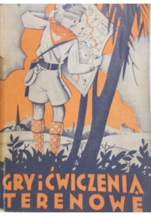 Gry i ćwiczenia terenowe 1938 r. - Jan Jasiński - książka  wyd. 1938