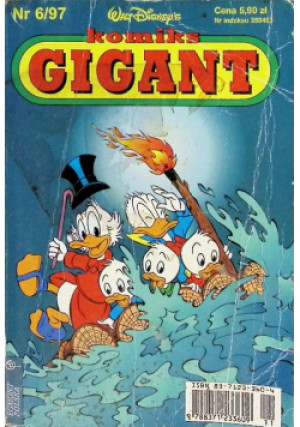 Komiks Gigant Nr 6 / 97 - książka  wyd. 1997