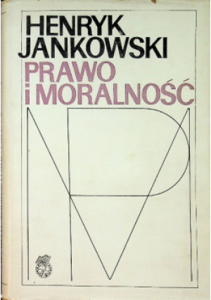 Prawo i moralność - Henryk Jankowski - książka  wyd. 1968