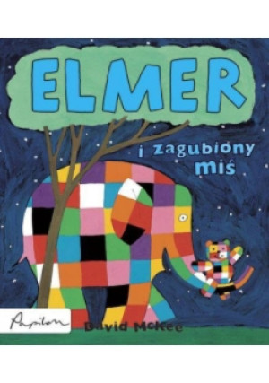 Elmer i zagubiony miś - David McKee - książka  wyd. 2008