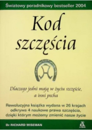 Kod szczęścia - Richard Wiseman - książka  wyd. 2003