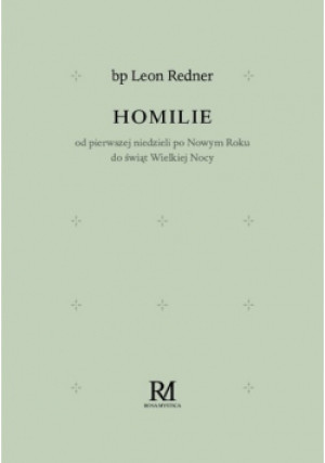Homilie - Leon Redner - książka  wyd. 2022