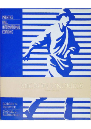 Microeconomics - Robert S. Pindyck, Daniel L. Rubinfeld - książka  wyd. 1995