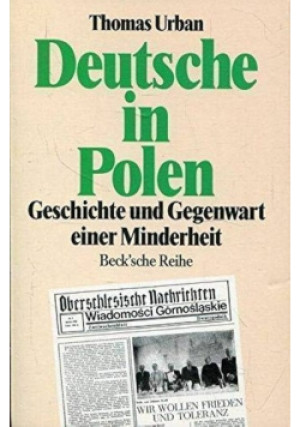 Deutsche in Polen - Thomas Urban - książka  wyd. 1994