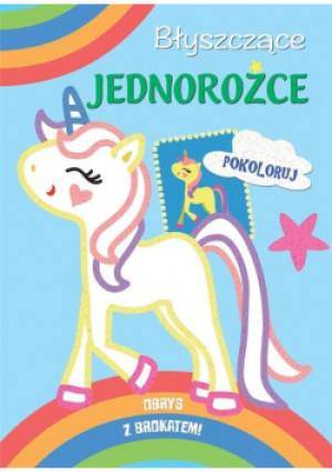 Błyszczące jednorożce - książka  wyd. 2021