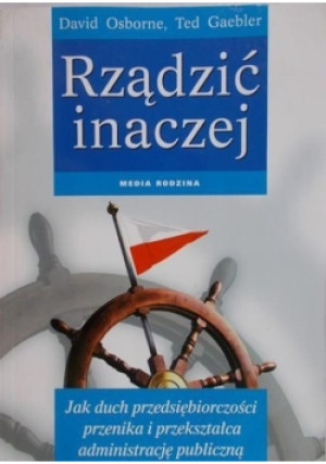 Rządzić inaczej - David Osborne - książka  wyd. 1994