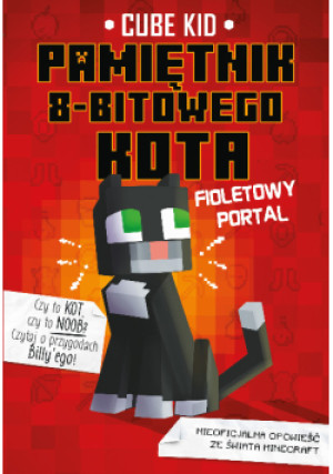 Pamiętnik 8 bitowego kota - Cube Kid - książka  wyd. 2019