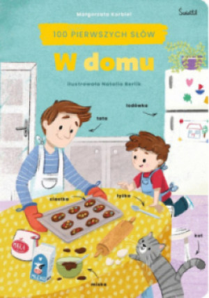 W domu 100 pierwszych słów - Małgorzata Korbiel - książka  wyd. 2023