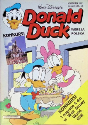 Donald Duck Nr 1 / 91 - książka  wyd. 1991