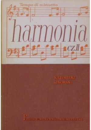 Harmonia Część II - Kazimierz Sikorski - książka  wyd. 1977