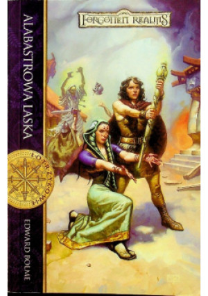Alabastrowa laska - Edward Bolme - książka fantasy wyd. 2004