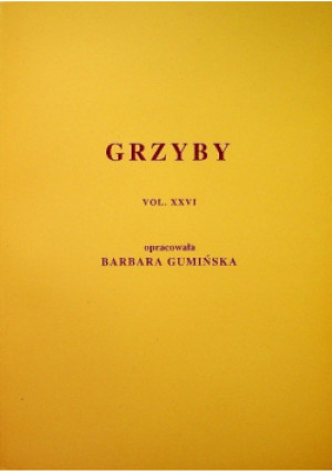 Grzyby - Barbara Gumińska - książka  wyd. 1997