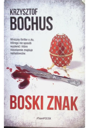 Boski znak - Krzysztof Bochus - książka  wyd. 2020