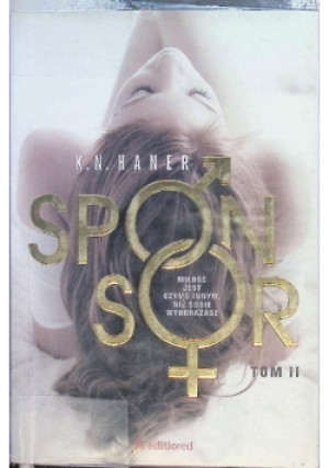 Sponsor Tom II - K. N. Haner - książka  wyd. 2019