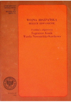 Wojna hiszpańska - książka historyczna wyd. 1988
