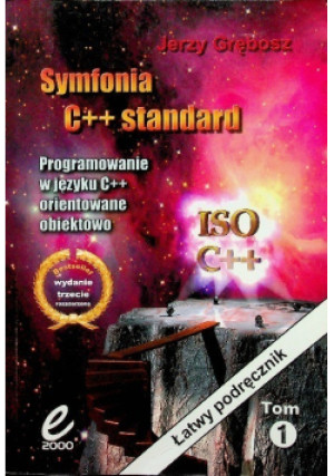 Symfonia C++ Standard Tom 1 - Jerzy Grębosz - książka  wyd. 2008
