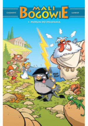 Mali Bogowie Tom 1 Piorun do drapania - Cazenove, Larbier - książka  wyd. 2012