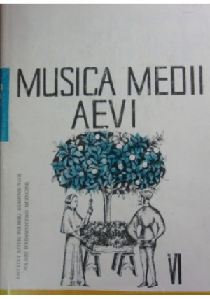 Musica Medii Aevi VI - Jerzy Morawski - książka  wyd. 1977