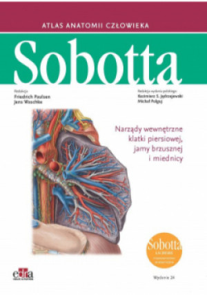 Atlas anatomii człowieka Sobotta Łacińskie mianownictwo Tom 2 - F. Paulsen, J. Waschke - książka  wyd. 2019