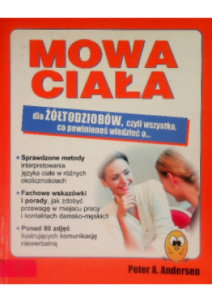 Mowa ciała - Peter A. Anders - książka  wyd. 2005