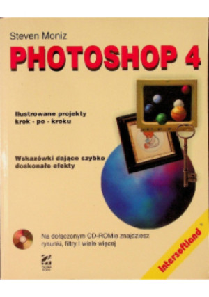 Photoshop 4 - Steven Moniz - książka  wyd. 1998