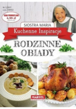 Kuchenne Inspiracje Rodzinne obiady - Maria Siostra - książka  wyd. 2017