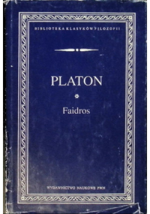 Platon Faidros - Ewa J.Głębicka - książka  wyd. 1993