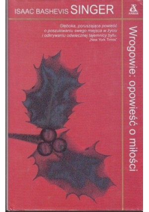 Wrogowie opowieść o miłości - Isaac B.Singer - książka  wyd. 1998