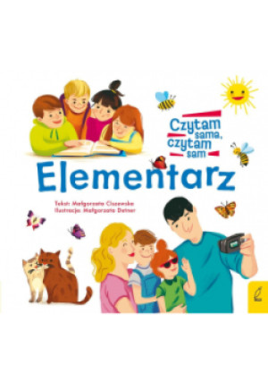 Elementarz Czytam sama czytam sam - Małgorzata Ciszewska, Małgorzata Detner - książka  wyd. 2020