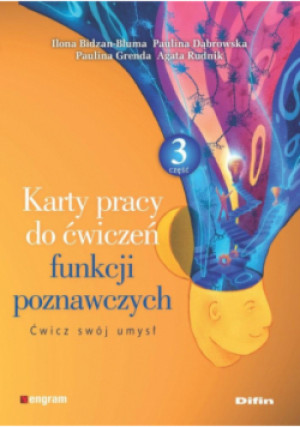 Karty pracy do ćwiczeń funkcji poznawczych cz.3 - książka  wyd. 2024