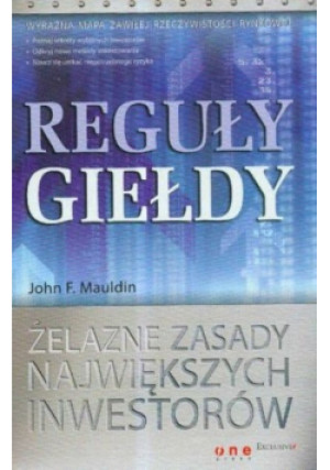 Reguły giełdy - John F. Mauldin - książka  wyd. 2006