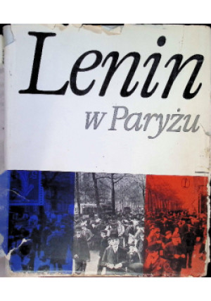 Lenin w Paryżu - książka historyczna wyd. 1969