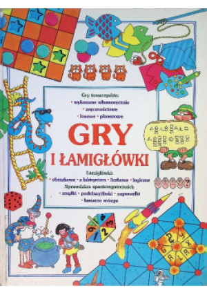 Gry i łamigłówki - Jane Bingham - książka  wyd. 1993