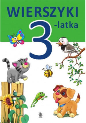 Wierszyki 3-latka - książka  wyd. 2024