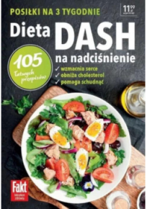 Dieta Dash na nadciśnienie - książka  wyd. 2021