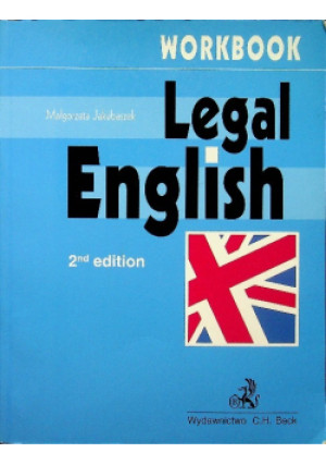 Legal English - Małgorzata Jakubaszek - książka  wyd. 2004