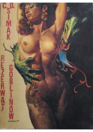 Rezerwat Goblinów - Clifford D. Simak - książka  wyd. 1990