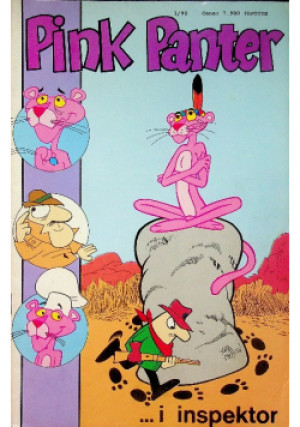 Pink panter i inspektor Nr 1 / 90 - książka  wyd. 1990