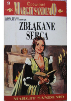 Zbłąkane serca - Margit Sandemo - książka  wyd. 1996