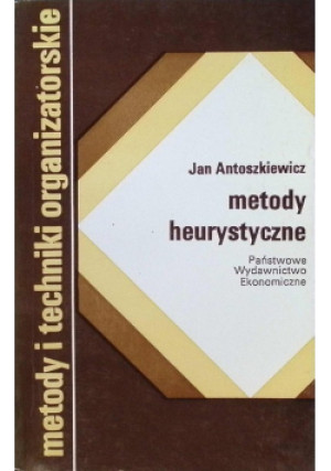 Metody heurystyczne - Jan Antoszkiewicz - książka  wyd. 1982