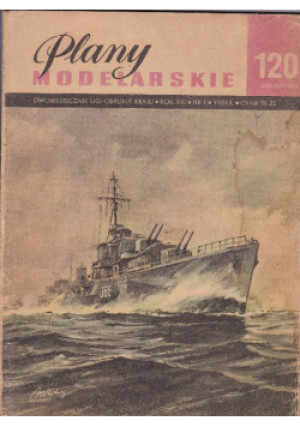 Plany modelarskie Nr 120 / 84 - książka  wyd. 1984