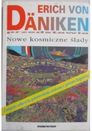 Kosmiczne ślady - Erich von Daniken - książka  wyd. 1998