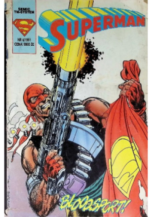 Superman Nr 4/91 - książka  wyd. 1991