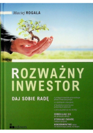 Rozważny inwestor - Maciej Rogala - książka  wyd. 2009