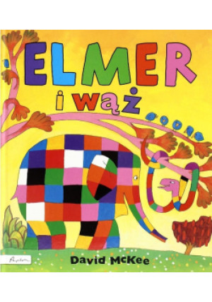 Elmer i wąż - David McKee - książka  wyd. 2013