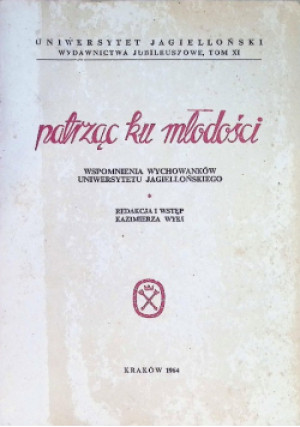 Patrząc ku młodości - Kazimierz Wyka - książka  wyd. 1964