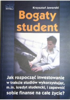 Bogaty student - Krzysztof Jaworski - książka  wyd. 2008